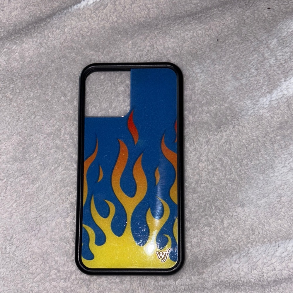 Wildflower Case (Blue Flames) 🔥💙